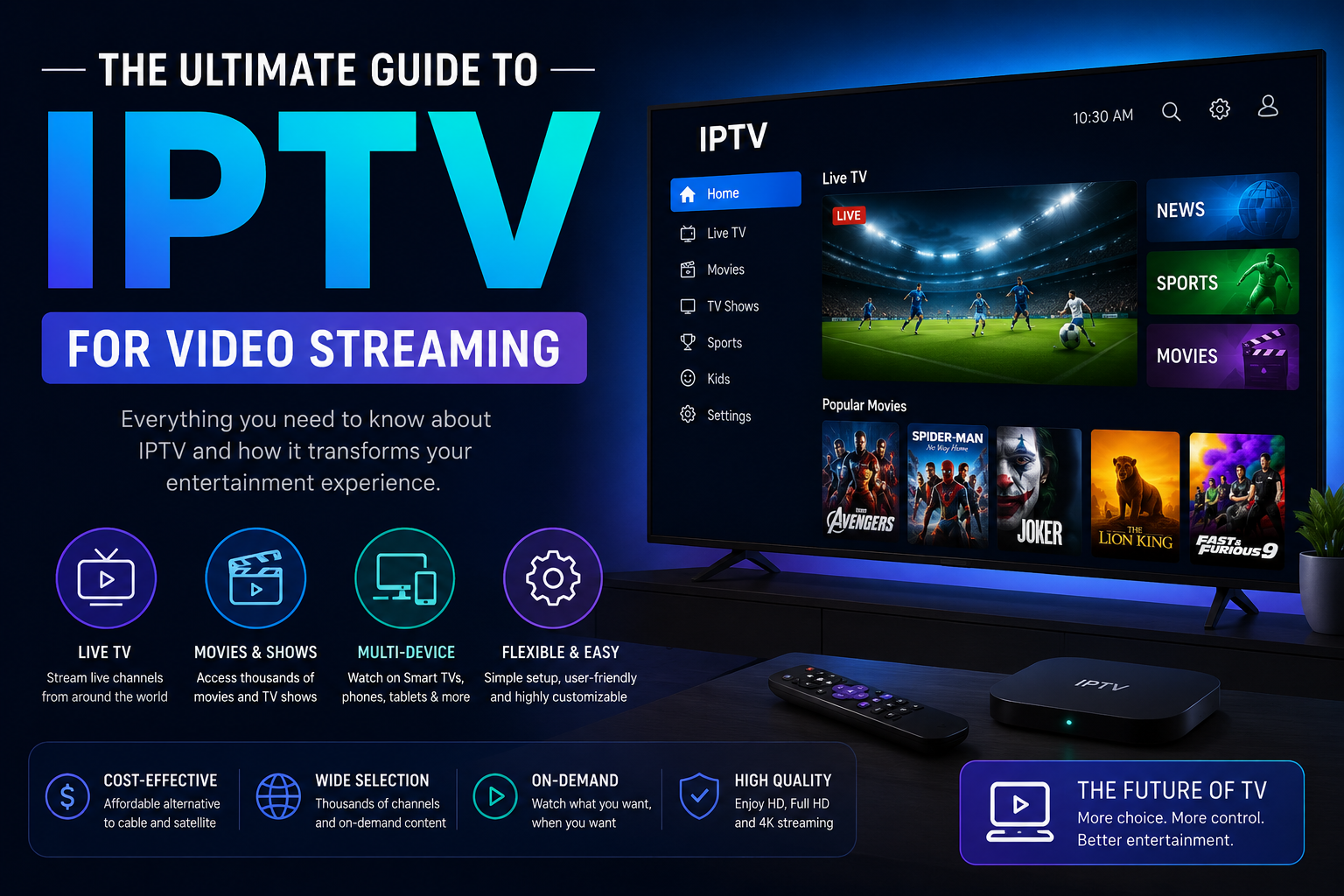 The Ultimate Guide to IPTV for Video Streaming